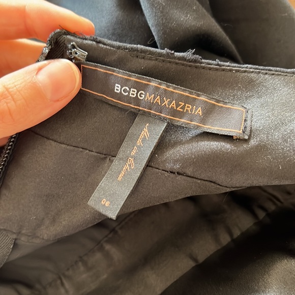 BCBG Maxazria black halter dress - Picture 4 of 7